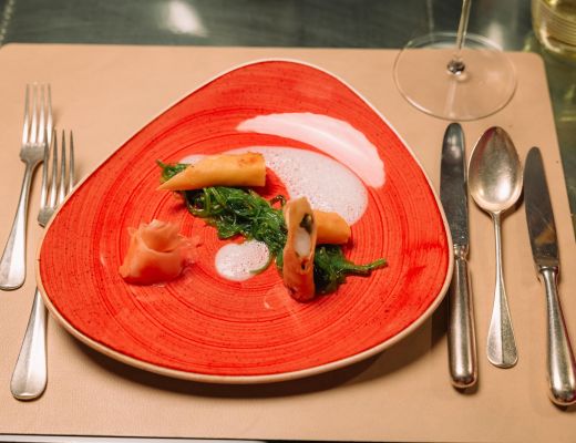 Vorspeise im Gourmet Restaurant am Wolfgangsee