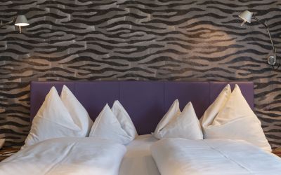 Deluxe Zimmer mit Seeblick im Designhotel Cortisen am Wolfgangsee