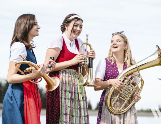 Musikerinnen bei der Woodstock Academy am Wolfgangsee © Julian Quirchmair