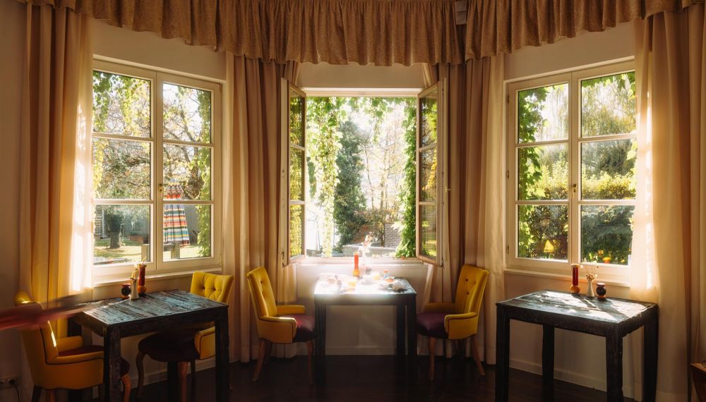 Frühstückstisch im Adults Only Boutique Hotel am Wolfgangsee