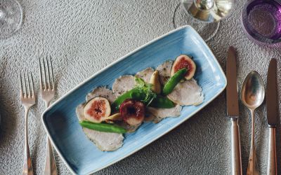 Vorspeise im Restaurant im Hotel Cortisen am Wolfgangsee