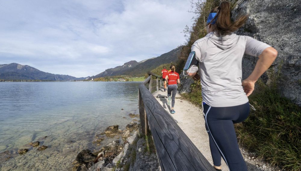 Frauen beim 5km Wolfgangseelauf©️ Wolfgangseelauf