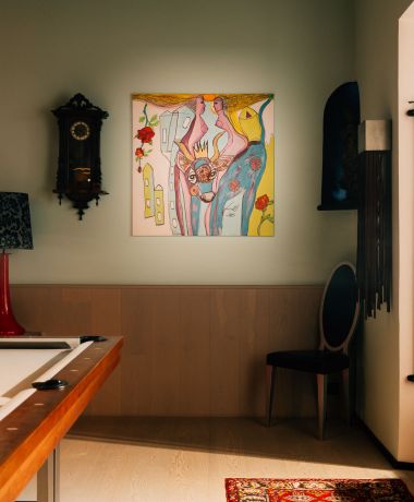 Billardtisch in der Lounge im Adults Only Boutique Hotel am Wolfgangsee