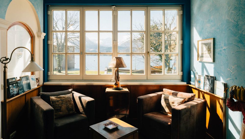 4-Sterne Superior Boutique Hotel Cortisen am Wolfgangsee mit Seeblick und eigenem Seezugang