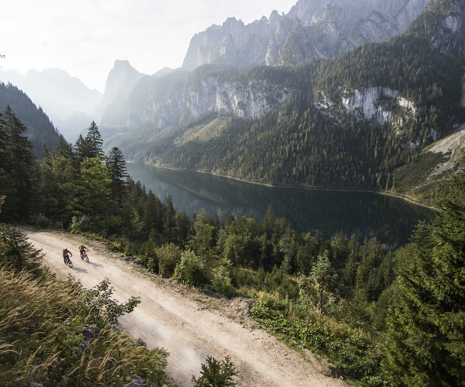 Rennradfahrer durch das Salzburger Land