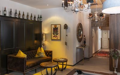 Sitzecke im 4-Sterne Designhotel Cortisen am See im Salzkammergut