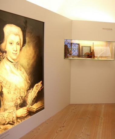 Ausstellung im Mozarthaus in St. Gilgen